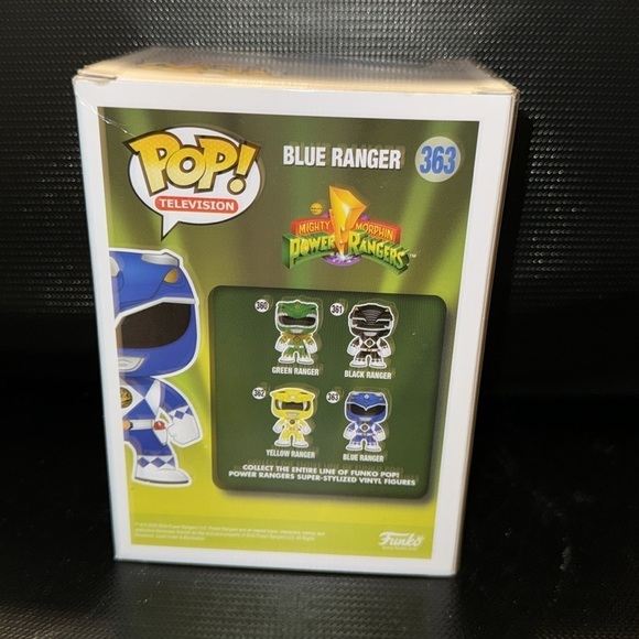 Funko Pop Mighty Morphin Power Rangers - Blue Ranger - Picture 3 of 5